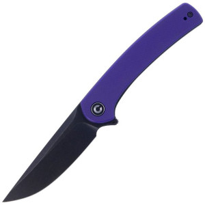 Nóż CIVIVI Mini Asticus Purple G10, Black Stonewashed (C19026B-4)