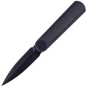 Nóż WE Knife Eidolon Dagger Twill Carbon Fiber, Black Stonewashed by Justin