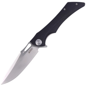Nóż Kubey Raven Black G10, Satin Finished Blade by Jelly Jerry (KB245A)