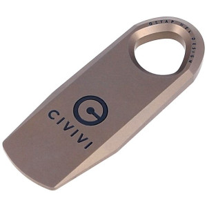 Brelok CIVIVI Ti-Bar Champagnen Titanium Prybar Tool by Ostap Hel (C21030-3