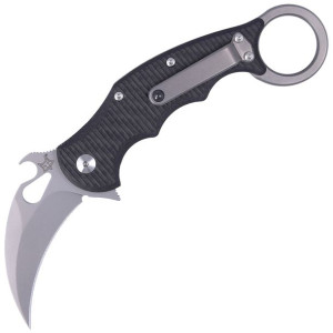 Nóż FOX Karambit Titanium  / Carbon Fiber, Bead Blasted Elmax (FX-599TiCS)