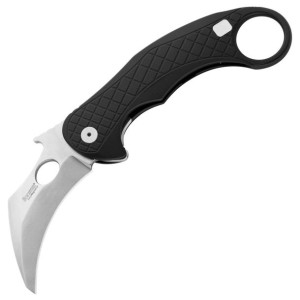 Nóż LionSteel L.E.One Karambit Black Aluminium, Stone Washed MagnaCut by Em