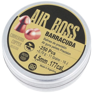 Śrut Apolo Air Boss Barracuda Copper 4.5mm, 250szt (E30003)