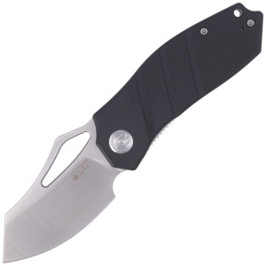 Nóż Kubey Ceyx Black G10, Satin D2 (KU335A)