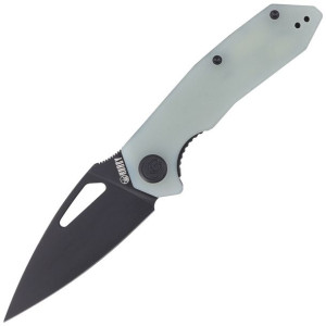 Nóż Kubey Coeus Jade G10, Dark Stonewashed D2 (KU122E)