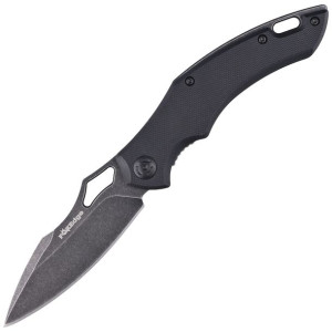 Nóż FoxEdge Sparrow Black G10, Stone Washed PVD by Denis Simonutti (FE-034)