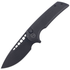 Nóż WE Knife Mini Malice Black Titanium, Black Stonewashed CPM 20CV by Ferr