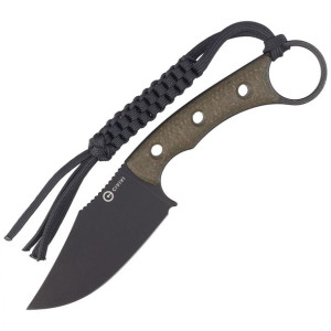 Nóż Civivi Midwatch Green Burlap Micarta, Black Stonewashed N690 (C20059B-3