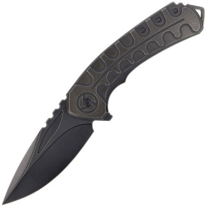Nóż Bestech Buwaya Black Titanium, Black Stonewashed M390 by Kombou (BT2203