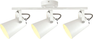 Lampa sufitowa loft białe reflektory Kaja NESTA K-8120