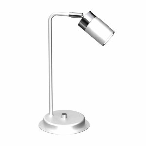 Lampa stołowa biurkowa LED Milagro JOKER MLP7751 biel / chrom