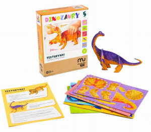 Ekopuzzle 3d Przestrzenne Tekturynki Dinozaury Muduko