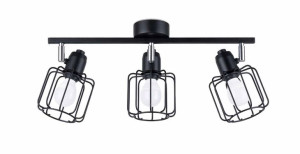 Lampa sufitowa Sollux BELUCI industrialny czarny SL.1116