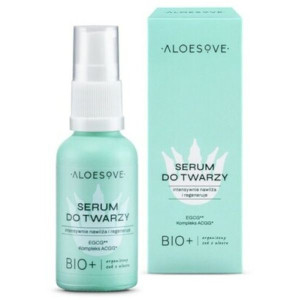 Aloesove, aloesowe nawilżające serum do twarzy, 30 ml