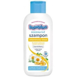 Bambino Rodzina, szampon witaminowy blask, 400 ml