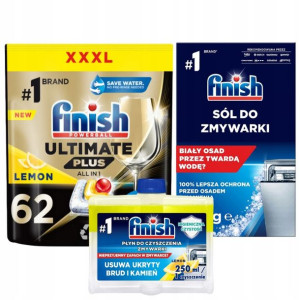 Finish Ultimate Plus Kapsułki 62 Lemon + 2 Dodatki