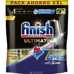 Finish Powerball Quantum Ultimate All in 1, tabletki do zmywarki, 60 szt.