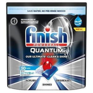 Finish Powerball Quantum, tabletki do zmywarki, 30 szt.