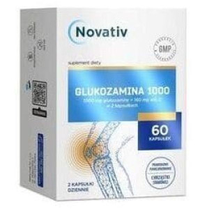 Novativ Glukozamina 1000, kapsułki, 60 szt.