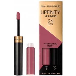 Pomadka w płynie Max Factor Lipfinity, dwufazowa, 310 ESSENTIAL VIOLET