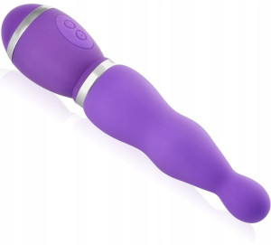 Falisty Wibrator Analny Silikonowy 12 Sex Funkcji