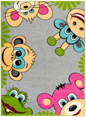 Dywan dziecięcy Agnella TIG Grafitowy FUNKY