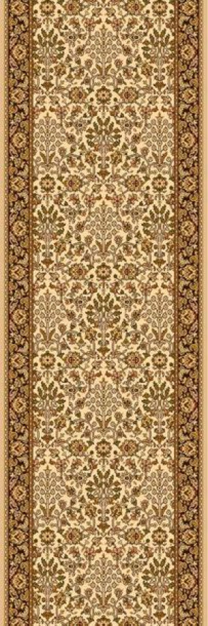 Dywan wełniany do salonu ITAMAR Krem Chodnik ISFAHAN