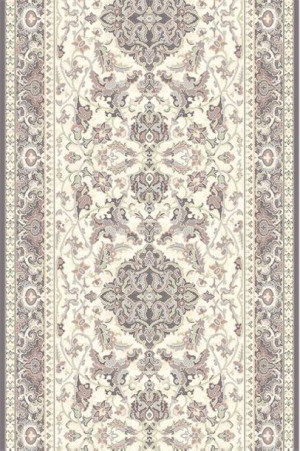 Dywan wełniany do salonu SEFORA Alabastrowy Chodnik ISFAHAN