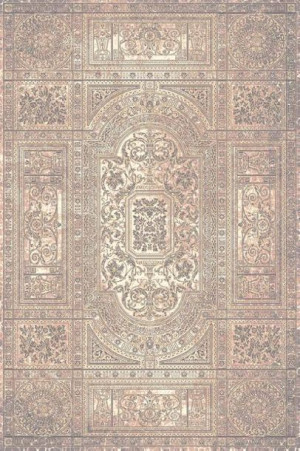 Dywan wełniany do salonu TIMANDRA Różany ISFAHAN