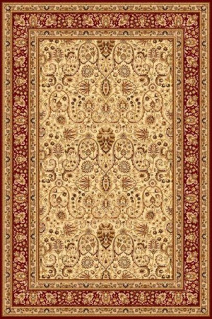 Dywan wełniany do salonu KLIMENE Krem ISFAHAN