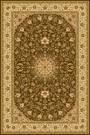 Dywan wełniany do salonu SEGOWIA Jasny Khaki ISFAHAN