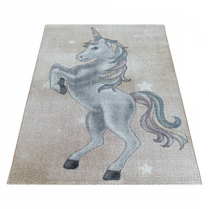 Dywan dziecięcy JEDNOROŻEC UNICORN Złoty FANY
