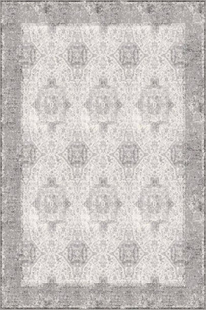 Dywan wełniany do salonu AUGUSTUS Jasny Szary ISFAHAN