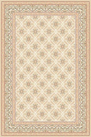 Dywan wełniany do salonu CASBO Krem ISFAHAN