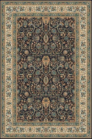 Dywan wełniany do salonu KLIMENE Granat ISFAHAN