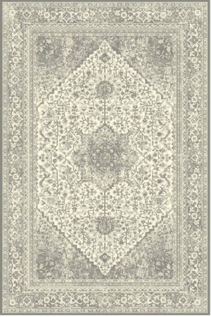 Dywan wełniany do salonu LURIETA Siwy ISFAHAN