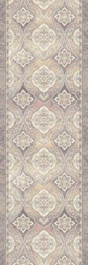 Dywan wełniany do salonu KARMENTA Wrzosowy Chodnik ISFAHAN