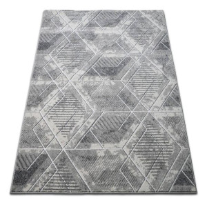 Dywan nowoczesny do salonu GEOMETRIA Szary 04 ENIGMA