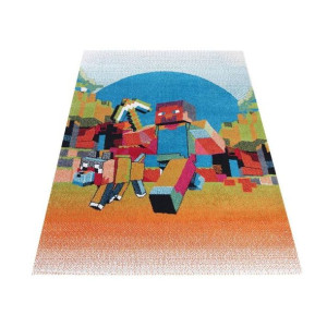 Dywan dla dzieci ROBOT 105 Pomarańczowy MONDO Kids