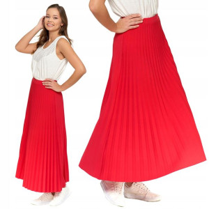 Moraj Długa Spódnica Letnia maxi 2700-001 mal XXL