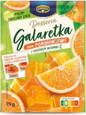 Kruger Galaretka o Smaku Pomarańczowym 75g