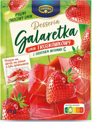 Kruger Galaretka o Smaku Truskawkowym 75g