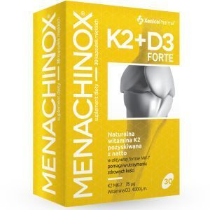 Xenico Menachinox K2 + D3 Forte 30 Kapsułek