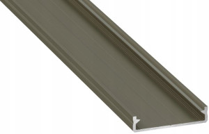 Profil aluminiowy solis do taśma LED 1m INOX