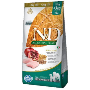 FARMINA dla psa Ancestral Selection 15kg GRATIS