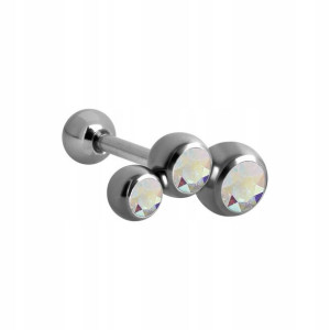 SS316L sztanga 1,2x6 helix 3x AB 4/3/2,5 prawy