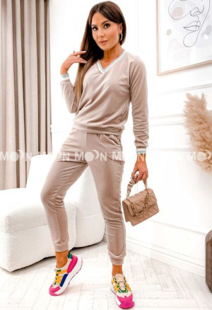 Moon Komplet Dres Welurowy 827