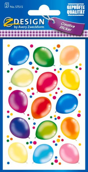 Naklejki Z-Design Creative balony 57515 Avery