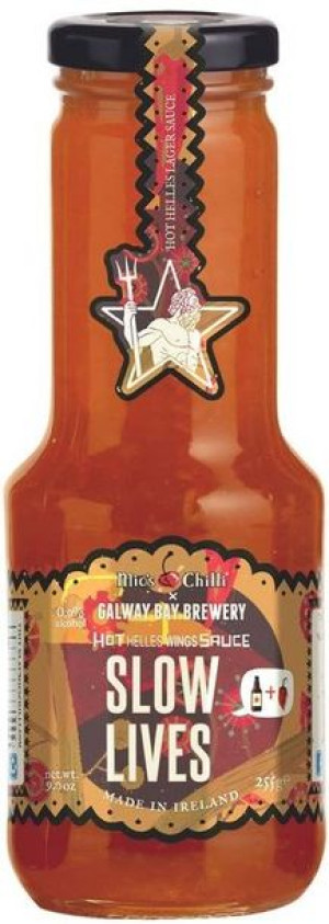 Sos Slow Lives 255 g Mic's Chilli - ostry owocowy do skrzydełek