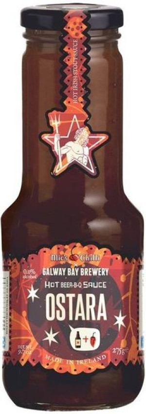 Sos Ostara Beer BBQ Hot Sauce 275 g Mic's Chilli - ostry ciemny barbecue